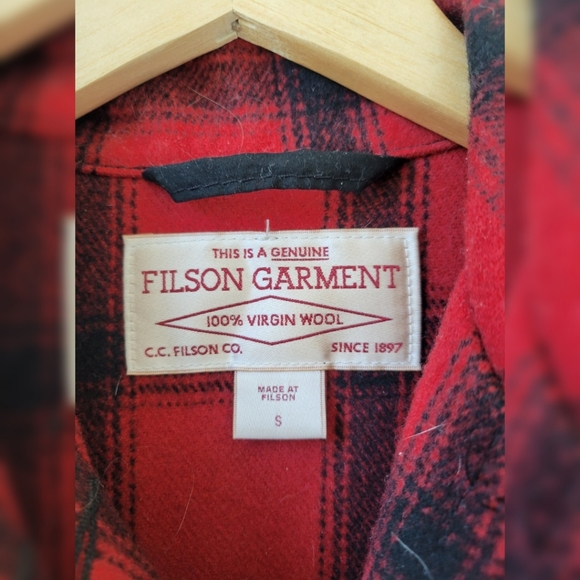 Filson Jackets & Coats Filson Womens Mackinaw Cruiser Buffalo Plaid